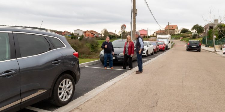 El Ayuntamiento de Polanco habilita un nuevo aparcamiento en Soña con capacidad para ocho plazas