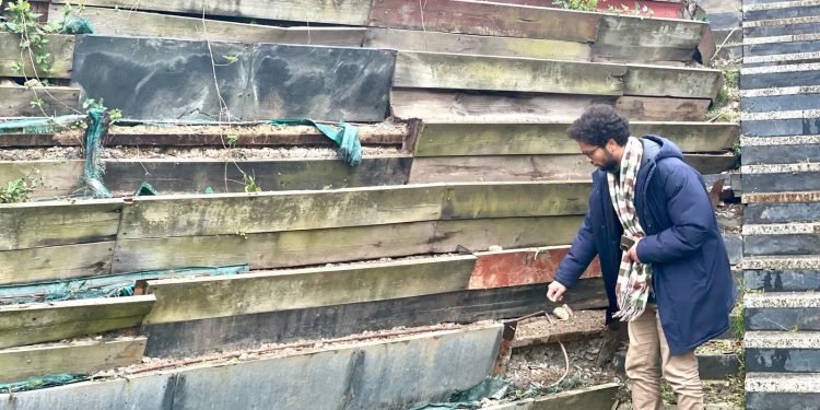 Izquierda Unida-Podemos señala el abandono del parque de Las Llamas, “sin proyecto de ampliación a la vista y con parches en reparaciones”