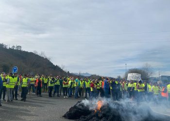 55 identificados, 20 sanciones y un investigado por las protestas ganaderas en Cantabria