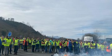 55 identificados, 20 sanciones y un investigado por las protestas ganaderas en Cantabria