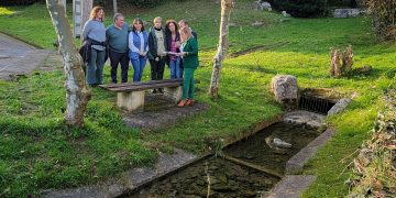 Presidencia colaborará en la recuperación del antiguo lavadero de Liendo y el acondicionamiento de este entorno para acoger actividades culturales