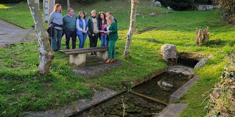 Presidencia colaborará en la recuperación del antiguo lavadero de Liendo y el acondicionamiento de este entorno para acoger actividades culturales