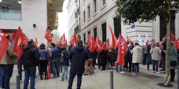 El 75% de la plantilla de Banca en Cantabria secunda la primera huelga general en el sector de los últimos 30 años