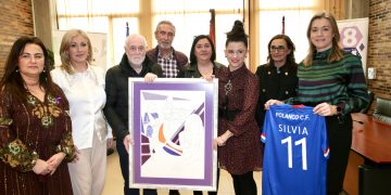 La futbolista Silvia Martínez premio Mujer Referente de Polanco