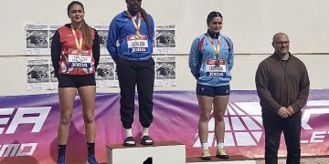 Dos oros y una plata para los cántabros en el Campeonato de España de Lanzamiento Largos de Menores