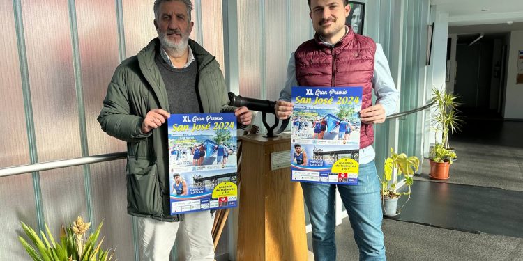 El XL Gran premio San José 2024 de remo será el domingo 17 de marzo