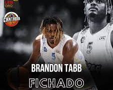 Brandon Tabb llega al Alega