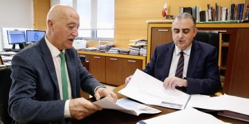 Fomento trabaja en la renovación de los viales que unen Villar y La Lomba y de acceso a Argüeso