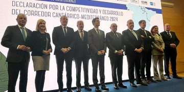 Cantabria y otras cuatro autonomías se unen para exigir que el Corredor Cantábrico-Mediterráneo se incorpore a la red de transporte europea