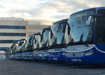 Fomento actualiza la convocatoria de ayudas a empresas privadas para la transformación de flotas de transporte por carretera de viajeros y mercancías, con casi 6 millones