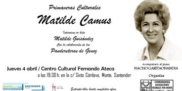 Un recital de poesía de Matilde Camus abre la I edición de las ‘Primaveras Culturales’ en el centro cultural Fernando Ateca