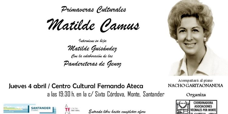 Un recital de poesía de Matilde Camus abre la I edición de las ‘Primaveras Culturales’ en el centro cultural Fernando Ateca