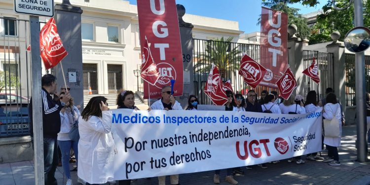 Un 80% de los inspectores médicos de la Seguridad Social secunda la huelga nacional convocada por UGT