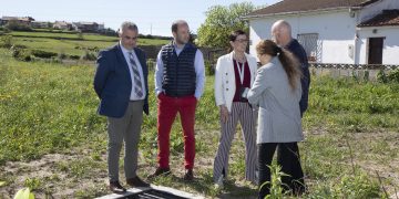 Roberto Media anuncia en su visita a Corbanera nuevas inversiones para prevenir inundaciones en Santander