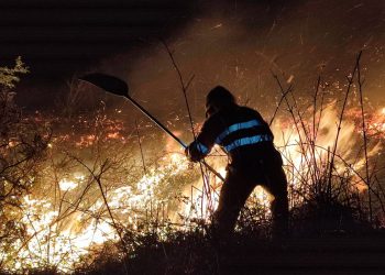 90 incendios en 7 días en Cantabria