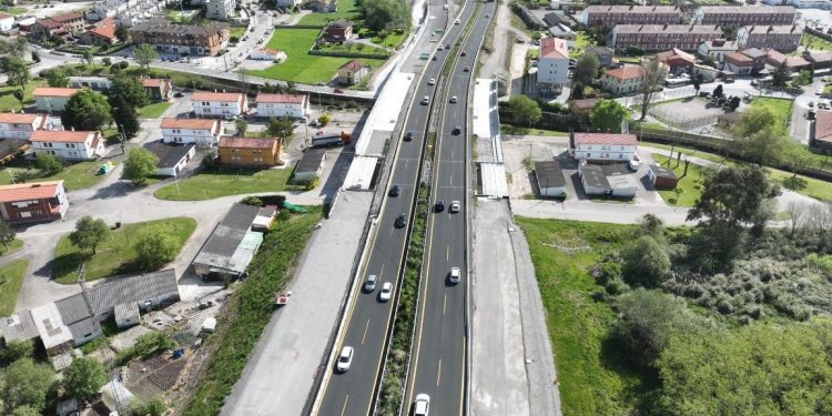 Afectaciones al tráfico en la autovía A-67 por las obras del ramal de continuidad Sierrapando-Barreda