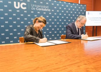 Buruaga y Pazos firman el mayor contrato-programa de la historia de la UC, que sube a casi 92,7 millones de euros
