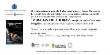 Visita guiada a la exposición ‘Miradas creadoras. Mujeres en la colección Bragales’