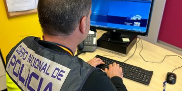 La Policía Nacional detiene a un hombre por una reclamación judicial nacional por un delito de homicidio doloso ocurrido en  Perú en el año 2018