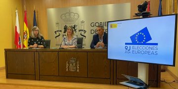 La Delegación del Gobierno en Cantabria presenta el operativo para las elecciones europeas, en las que podrán participar más de 500.000 cántabros