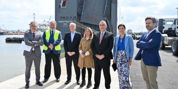 Gómez de Diego inaugura las obras de Raos 7 y 8: «Un ejemplo de colaboración entre instituciones, empresas y trabajadores»