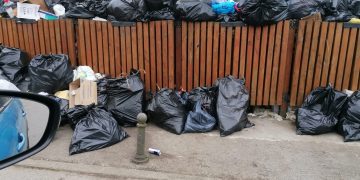 Así se encuentra Liérganes por la huelga de basuras