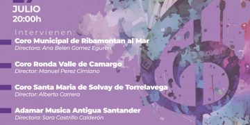 La iglesia de San Salvador de Vioño, sede este sábado del XXXI Encuentro Coral Salcedo de Piélagos