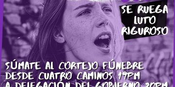 La Comisión 8 de Marzo convoca este lunes un “cortejo fúnebre” en Santander en homenaje a las víctimas de violencia machista