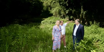 Media inaugura la mejora del arroyo Ojo Negro para prevenir inundaciones en las inmediaciones del zoo y anuncia nuevas inversiones en Santillana del Mar