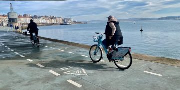 El nuevo servicio de bicicletas eléctricas de Santander alcanza los 53.000 alquileres en sus primeros seis meses de funcionamiento