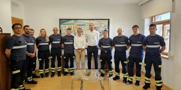 El Parque de Bomberos de Torrelavega incorpora a siete bomberos interinos