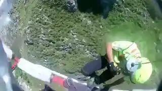 Rescate en Arredondo: Helicóptero de Cantabria evacua a dos senderistas de Tanos