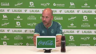 «Llegamos bien al partido, con confianza y la ideas claras para medirnos a la Sociedad Deportiva Eibar»: José Alberto