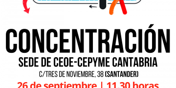 CCOO y UGT se movilizarán en Santander por la reducción de la jornada laboral hasta las 37,5 horas