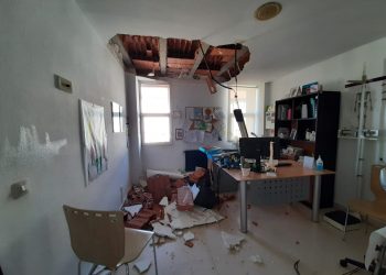 CCOO exige garantías de seguridad en el centro de salud de Reinosa tras hundirse el lunes el techo de una consulta