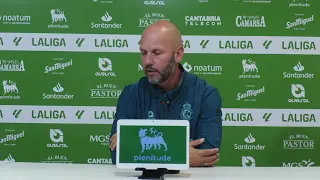 José Alberto: «Ha sido una semana increíble, creo que la mejor en cuanto a trabajo desde que estoy aquí»