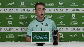 Javi Castro: «El domingo veremos un partido muy igualado que se decidirá en los detalles, sobre todo en la parte de arriba»