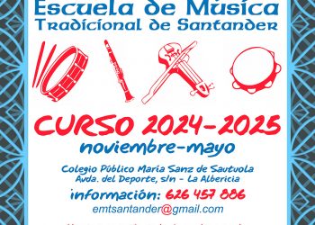La Escuela de Música Tradicional de Santander inicia el nuevo curso y mantiene abiertas las inscripciones durante el mes de noviembre