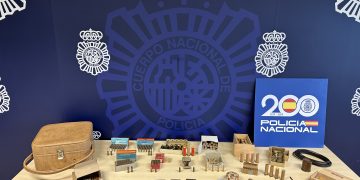 La Policía Nacional interviene elementos balísticos y explosivos en un domicilio de Santander