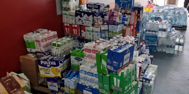 ¿Dónde colaborar en Cantabria con comida para los afectados por la DANA ?