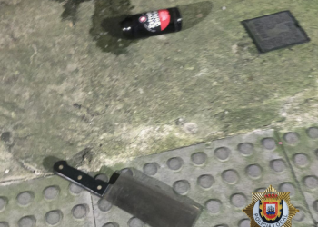 Detenido en Astillero un hombre armado con un machete tras amenazar y forzar la puerta del domicilio de una mujer