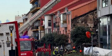 La explosión en La Albericia fue provocada, según el informe de la Policía Nacional