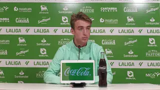 «El Mirandés tiene gente joven y con energía, creo que vendrán a Santander a jugarnos de tú a tú»: Javi Castro