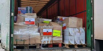 Hoy parte hacia Valencia los primeros 24 palets de la ayuda de Cantabria