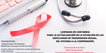 Valdecilla acoge el próximo martes la I Jornada en Cantabria para la actualización de la situación de las ITSy VIH