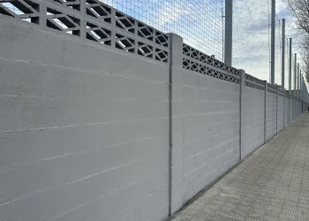 El Racing completa el saneamiento del muro exterior de las Instalaciones Nando Yosu