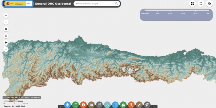 La Confederación Hidrográfica del Cantábrico lanza seis nuevos visores temáticos para mejorar la gestión hídrica
