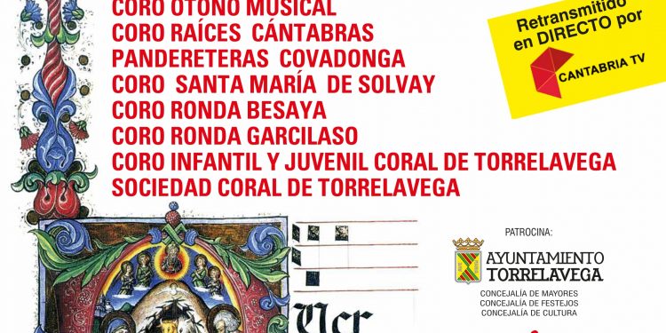 Nueva edición del concierto ‘Torrelavega… con aire navideño. Villancicos 2024’