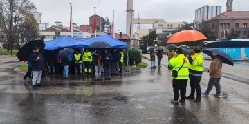 La huelga general en la logística de Solvay prosigue por octavo día tras cerrarse sin acuerdo la mediación en el ORECLA