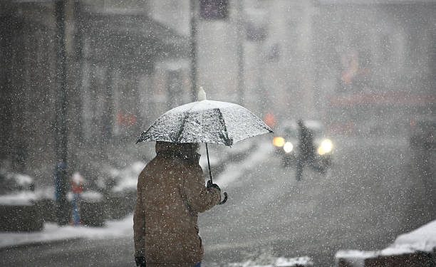 Cantabria en aviso por frío, lluvias y nieve este jueves